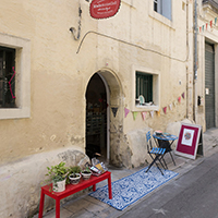 la terrasse de l'atelier